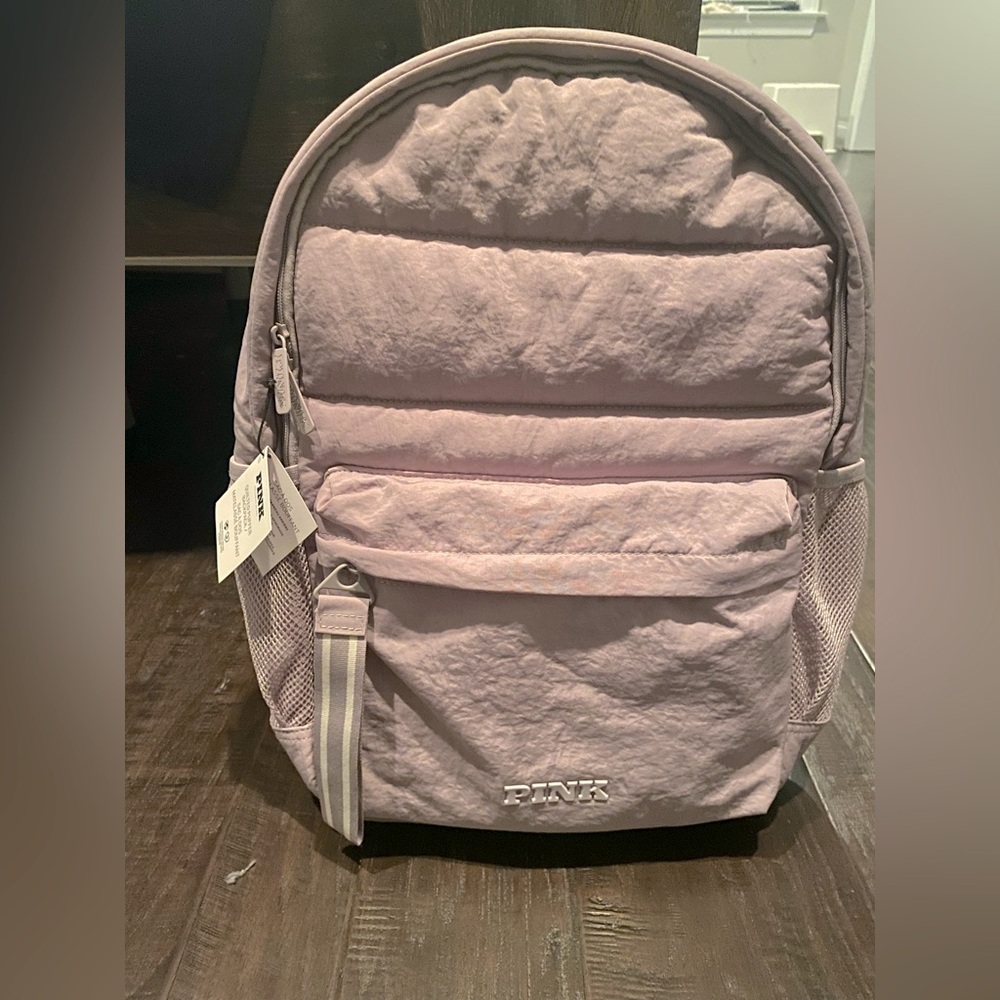 PINK Victoria's Secret Quilted Puffer Backpack
